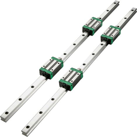 Rail linéaire CNC HSR20 1700 mm avec 4 blocs, système de guidage linéaire pour routeur CNC et machine-outil (1/5)