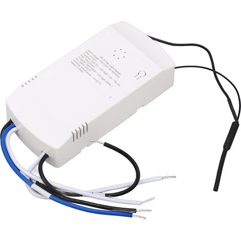 Interrupteur mural intelligent WiFi pour ventilateur et éclairage domestique, compatible avec une application et fonctionnant par radiofréquence (RF), avec télécommande (200 à 240 V). (1/5)
