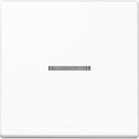 Jung Wippe für KNX Taster, F10, mit Lichtleiter, Duroplast, Serie A, alpinweiß A 101 KO5 WW (1/5)