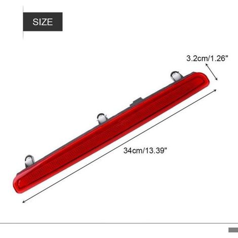 Lampe de feu stop de frein arrière à LED adaptée pour T5 Multivan Transporter OEM 7E0945097A 7E0945097C aramox arriere éclairage t (1/4)