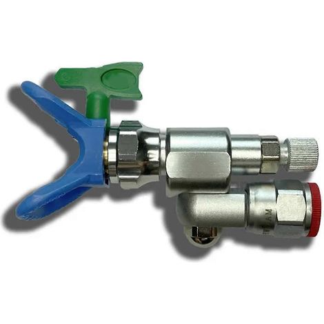Clean Jet Ventilblock, luftloser Adapter, Absperrventil