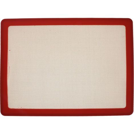 NUOBESTY Tapis de cuisson en silicone : tapis de cuisson alimentaire antiadhésif réutilisable pour pizza, macarons, pizzas, biscuits, pâtisseries, pains'-'- (1/5)