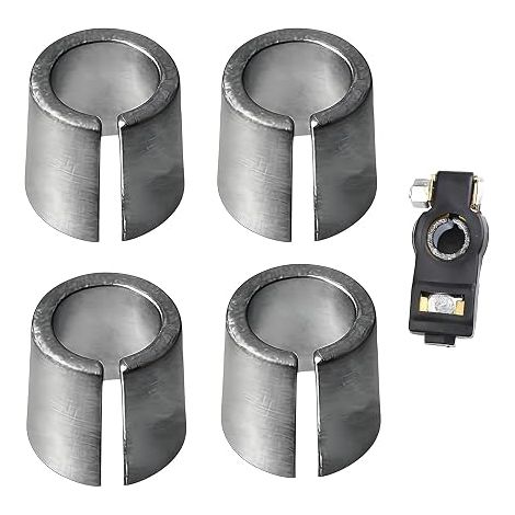 Adaptateur Cosse Batterie 12V Argent Alliage plomb anti‑oxydation anti‑rouille, batteries 12V multi‑appareils (1/5)