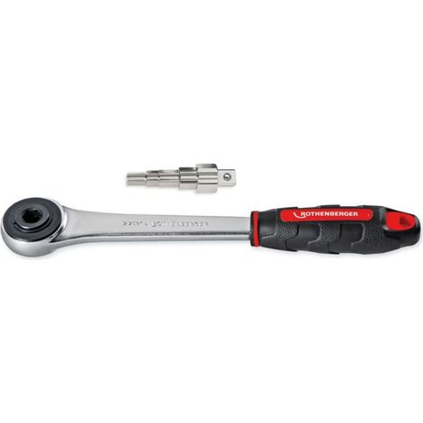 Clé à cliquet 3/8" à 1" pour plomberie – Système de cliquet pour serrage rapide – Clé étagée UNI pour raccords – ROTHENBERGER