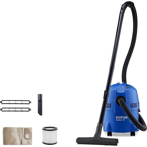 Nilfisk Aspirateur eau et poussière puissant Buddy II 12