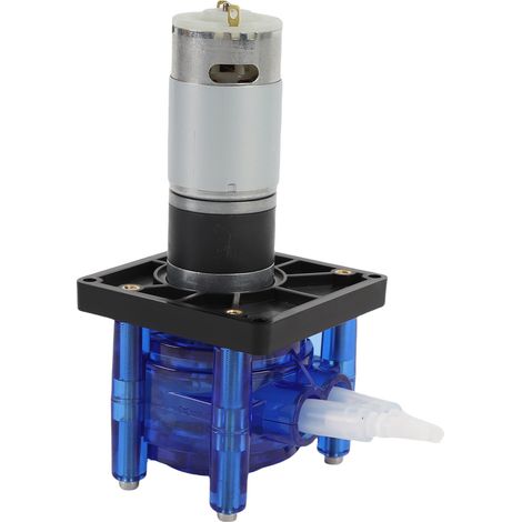 Pompe péristaltique 800 ml/min débit moteur à balais pour machine à laver pièce de rechange réparation 12 V 0,9 A (1/5)
