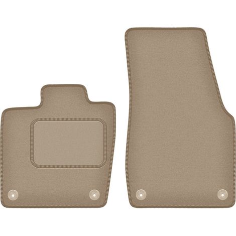 Tapis de sol avant pour : VW ID.7 break, hayon (2023-) beige