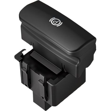 Interrupteur de Frein C4 Grand Picasso DS4 Bouton Frein à Main 3008 5008 470706 470702 Noir mat (1/5)