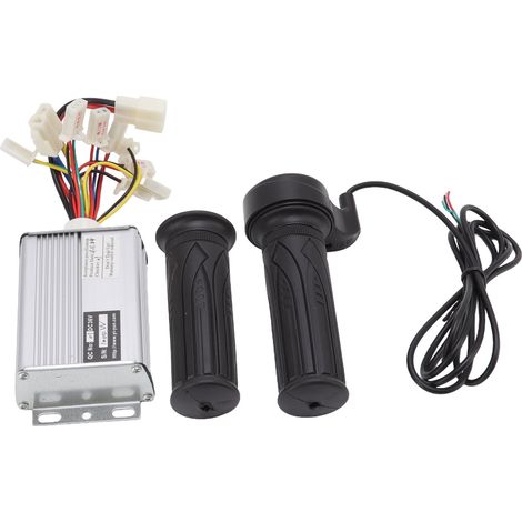 Kit de poignée d'accélérateur avec contrôleur de moteur à balais 36 V 1000 W pour motos, vélos, tricycles et scooters électriques (1/5)