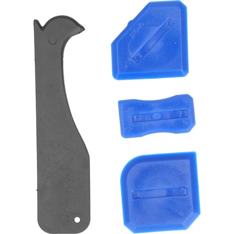 Kit de 4 outils pour mastic silicone, finitions pour joints de salle de bain et de cuisine