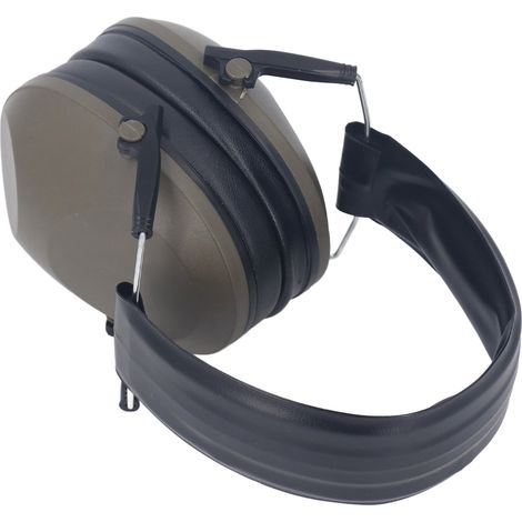 Casque antibruit de sécurité, protection auditive, casque pliable, casque de protection sonore confortable, vert (1/5)