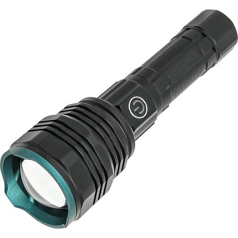 Torcia LED professionale tubolare ricaricabile (60W 4500lm) IPX4 e portata 350m