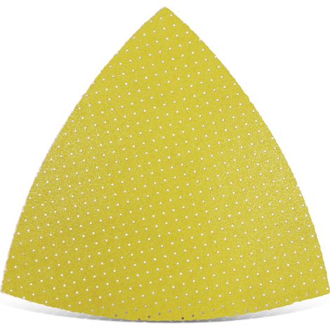 MENZER Ultrapad Carte abrasive velcrate, 82 mm, p. Levigatrici a delta, Corindone nobile bianco (25 Pz.) G150 (1/5)