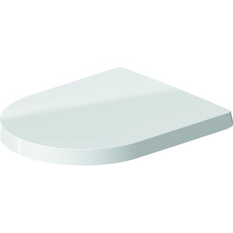 Duravit – Abattant WC adulte en plastique blanc alpin – Charnières en acier – Fixation standard – 20010000