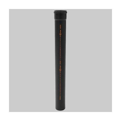 TUBO PHONO BLACK 1 BICCHIERE dm 100  cm 200     REDI