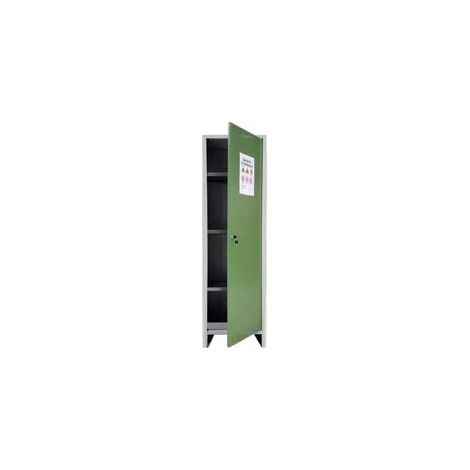 ARMADIO STOCCAGGIO FITOSANITARI A UN'ANTA CM.179,5H. cm.50x40x179,5h, smontato PROMETAL