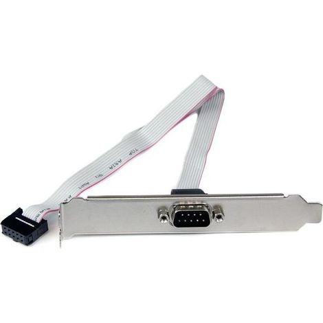 StarTech.com Piastra slot 16'' (40 cm) da seriale maschio 9 pin a header scheda madre 10 pin (1/3)