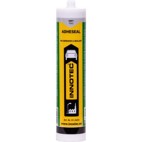 Adhésif gris, Mastic adhésif gris, Colle grise, 290 ml, avec Spitze