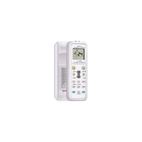 Télécommande universelle pour climatiseur K-1028 – Compatible avec 1000 marques – Écran LCD – Coque en résine polymère ABS (1/5)