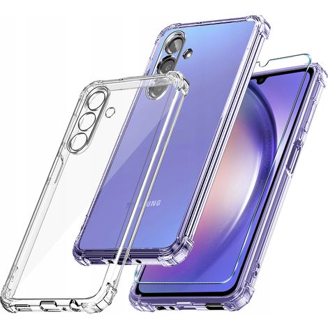 Coque pour Samsung Galaxy A14 5G, coque arrière antichoc avec protection et verre (1/5)