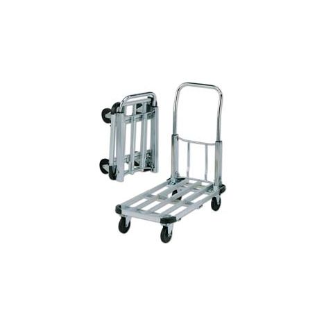 CARRELLO PORTATUTTO A 4 RUOTE PIEGHEVOLE ALLUM./ACCIAIO PORTATA KG.150    ALTE