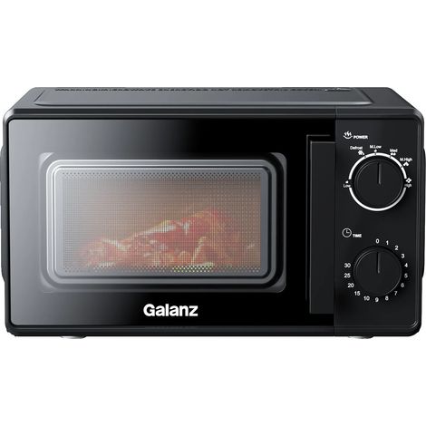 Horno microondas, capacidad de 20 litros, potencia de 700 W, control mediante mando giratorio, puerta de apertura lateral, temporizador de 30 minutos. (1/5)