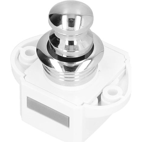 Serrure à bouton-poussoir sans clé, remplacement pour tiroir armoire camping-car placard yacht installation facile (1/5)