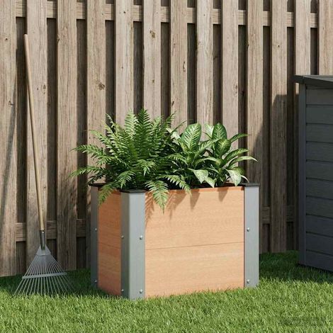 Teenpull – Hochbeet Braun 50 x 30 x 36 cm (1/5)
