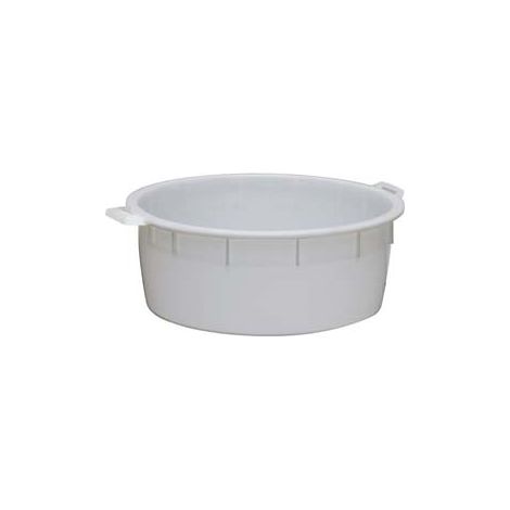 MASTELLONI SOTTOSPINA CON MANICI TONDI BIANCHI  lt.100 ø cm.75x33h.    ICS