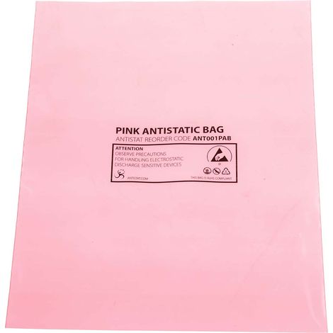 Sachet antistatique RS PRO 152mm x 203mm, Fermeture par thermo-soudage ( Prix pour Lot de 100 ) (1/2)