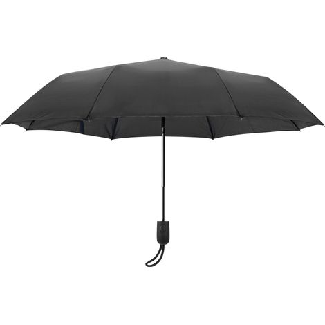 Compact Midi, ombrello pieghevole con apertura automatica - Ø 98 cm - Nero (1/5)