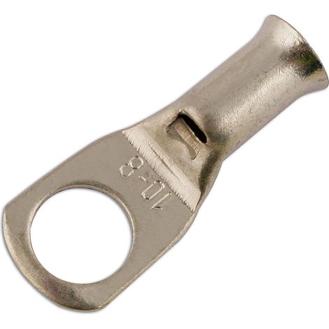 30073 Cosse-cuivre Tubulaire 8 x 25 mm Lot de 20 () (1/2)
