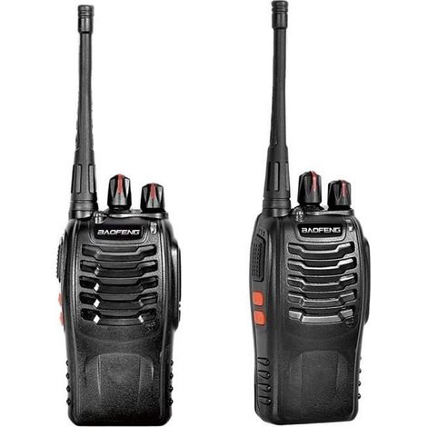 Talkie‑walkie 2‑voies - HOMDOX - BF-888S - 5W - 16 canaux - Pack 2 (1/4)