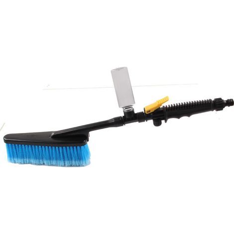 Brosse de nettoyage automobile à long manche, brosse de nettoyage automatique, pistolet à mousse amovible, pour le lavage de voiture et le nettoyage ménager. (1/5)