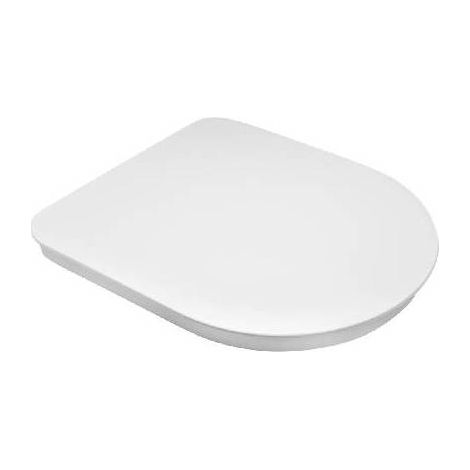 SIÈGE DE WC VALET AVEC FERMETURE EN DOUCEUR Dimensions : Blanc alpin