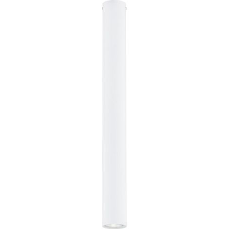 Faretto Tecno, Acciaio verniciato a polvere, Bianco, 6x60x6 cm (1/5)