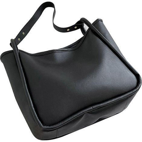 Bolso tote de piel sintética PU de gran capacidad, bolso de mano de moda para mujer, ideal para el uso diario.