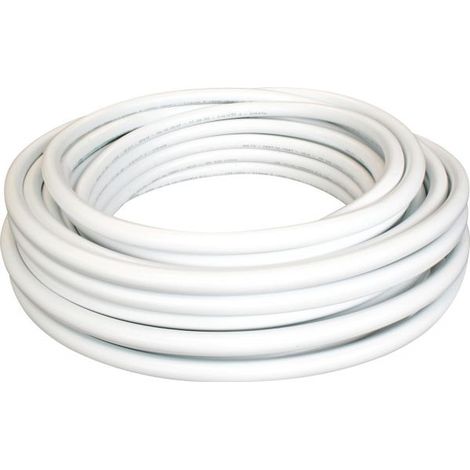 Tubo Acqua Multistrato Rivestito Ø16x2 Ø20x2mm Coibentato isolato Rotolo da 50mt Ø16x2mm (1/3)