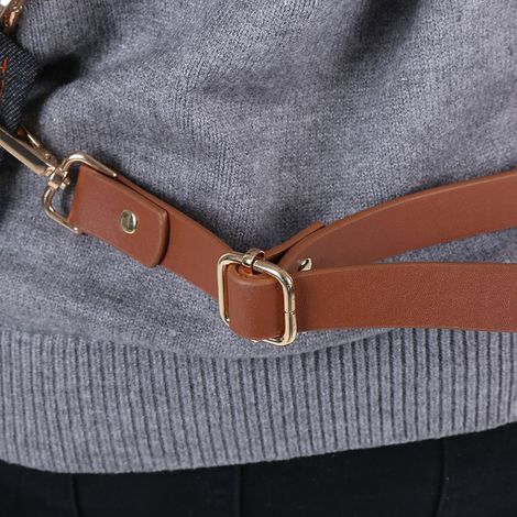 Tablier en denim avec lanière en cuir, tablier de boulanger, tablier de barman, tablier de barbecue, uniforme de chef A (1/5)