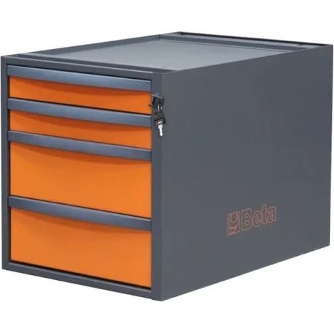 Beta C58CSH/O 4C Cassettiera per banchi componibili C58BC con 4 cassetti (1/3)