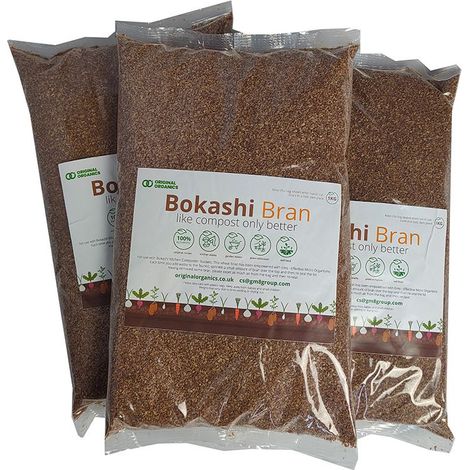 Bokashi Bran - 3 Kg Bag (3 x 1Kg)