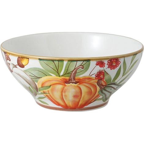 2 pièces Bol céramique citrouille, double anse, design minimaliste, vaisselle intérieure, service table élégant (1/5)