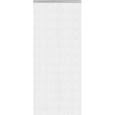 vidaXL Mosquitera de cadena para puerta aluminio 90x220 cm (1/2)