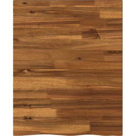Piano del Tavolo Rettangolare 90 x 50 x 3,5 cm Quadrato vidaXL (1/5)