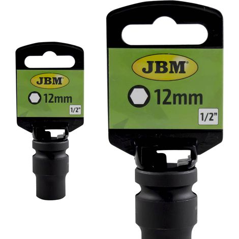 Schlagschrauber jbm impact socket 12 mm 15 cm