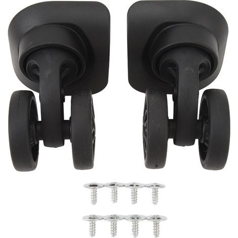 2 pièces Roue de Valise Universelle pour Remplacer et Réparer, Montage Facile (1/5)