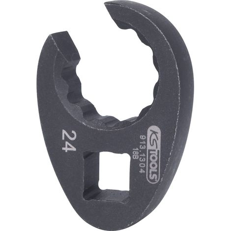 KS Tools 913.1304 1/2" Chiave a forchetta ad innesto,poligonale, 24mm