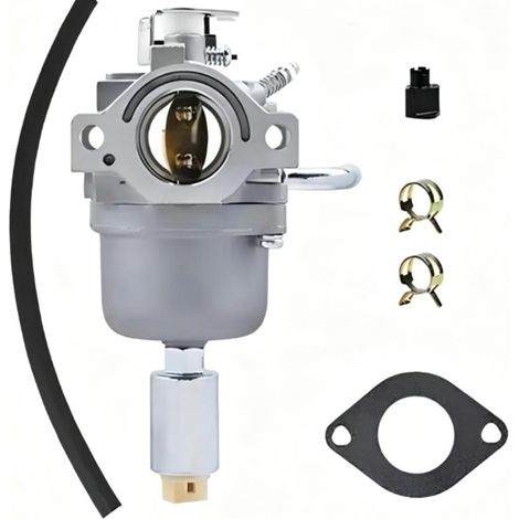 Carburador de repuesto para cortacéspedes (números de pieza 591731, 796109, 594593, 590400, 796078, 498811 y 794161) con kit de accesorios. (1/5)