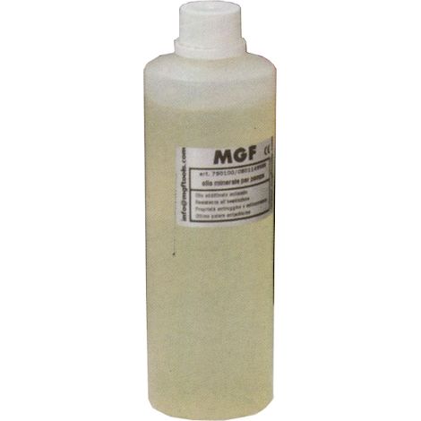 OLIO MINERALE PER POMPA VUOTO BISTADIO 500 ML   M.G.F.