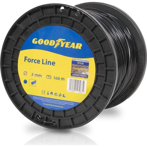 Filo decespugliatore tondo 3 mm 168 metri Goodyear gy30168fn (1/3)